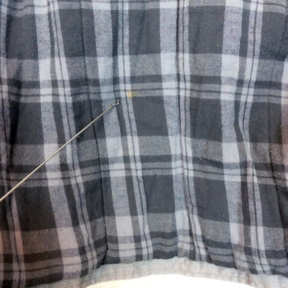 Rip Curl Jacket Mens S Gray Zip Insulated Inner Flannel Lining Surf Skate 90s - Picture 11 of 13